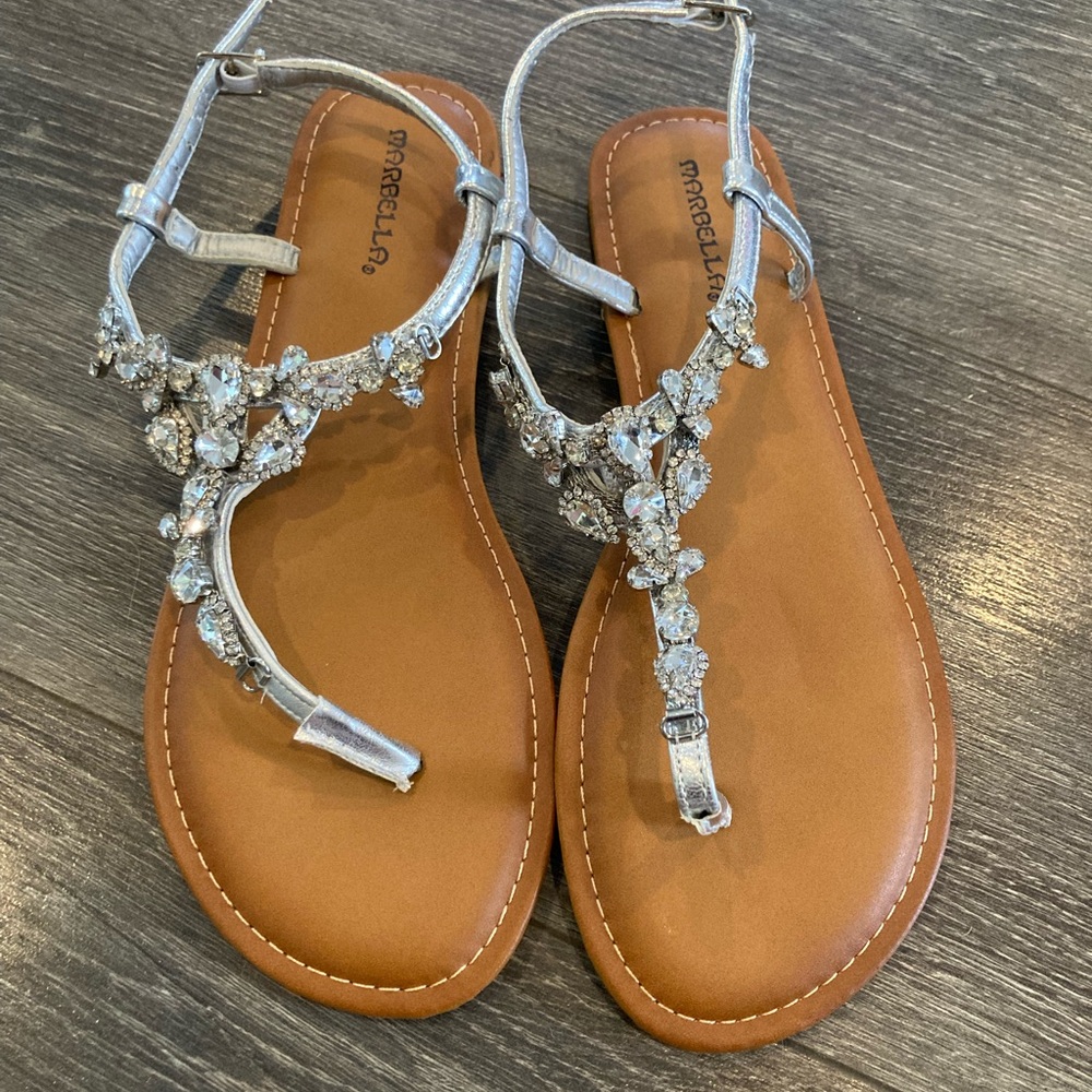 Marbella Sandals SILVER